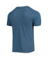 ფოტო #4 პროდუქტის Men's Heathered Royal Los Angeles Rams Alternative Logo Tri-Blend T-shirt