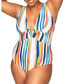 ფოტო #1 პროდუქტის Plus Size Andria Swimwear One-Piece