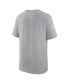 Фото #4 товара Big Boys Heather Gray Paris Saint-Germain Swoosh T-shirt