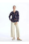 LCW Grace V Yaka Desenli Uzun Kollu Kadın Bluz
