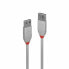 Фото #1 товара USB-кабель LINDY 36712 Серый 1 m