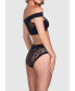 ფოტო #3 პროდუქტის Women's 2 Piece Seamless Asymmetrical Bra and Panty Lingerie Set