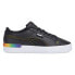 Фото #1 товара Puma Jada Rainbow Hues Lace Up Womens Black Sneakers Casual Shoes 38482301