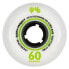 Колеса UNDERCOVER WHEELS Earth 90A 4 шт. White / Green / Black, 60 mm - фото #4