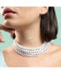 ფოტო #2 პროდუქტის Women's Snowball Multi-Layered Necklace