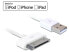 Фото #1 товара Delock USB 1.8m - 1.8 m - USB A - USB 2.0 - Male/Male - 480 Mbit/s - White