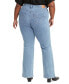 Trendy Plus Size 315 Mid-Rise Shaping Bootcut Jeans