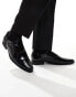 ASOS DESIGN monk shoes in black patent