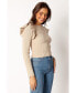 ფოტო #4 პროდუქტის Easton Long Sleeve Knit Top