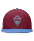 Фото #4 товара Men's Burgundy/Sky Blue Colorado Rapids Downtown Snapback Hat