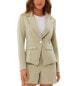 Фото #1 товара Ecru One Button Blazer Women's 8