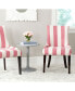Фото #2 товара Lester Awning Stripes Dining Chair (Set Of 2)