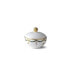 Фото #1 товара Star Fluted Christmas Sugar Bowl With Lid