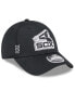 Фото #4 товара Men's Black Chicago White Sox 2024 Clubhouse 9FORTY Adjustable Hat