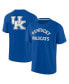 Men's and Women's Royal Kentucky Wildcats Super Soft Short Sleeve T-shirt