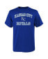 Big Boys Royal Kansas City Royals Heart & Soul T-shirt