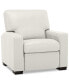 Фото #5 товара Ennia 36" Leather Pushback Recliner, Created for Macy's