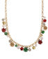 Gold-Tone Garland Statement Necklace, 18" + 3" extender, Created for Macy's