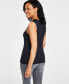 Фото #2 товара Women's Crewneck Layering Tank Top, Created for Macy's