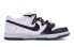 【定制球鞋】 Nike Dunk Low 国风 落英 特殊鞋盒 解构 手绘喷绘 休闲 低帮 板鞋 GS 紫黑 / Кроссовки Nike Dunk Low DX1663-400