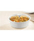Фото #3 товара French White 2.5-Qt. Round Casserole with Glass Lid