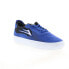 Фото #2 товара Lakai Essex MS3220263A00 Mens Blue Suede Skate Inspired Sneakers Shoes 7.5