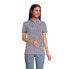 Фото #4 товара Women's Mesh Cotton Short Sleeve Polo Shirt