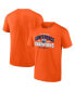 Фото #1 товара Men's Orange Edmonton Oilers 2024 Western Conference Champions Hometown T-Shirt