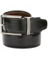 Фото #3 товара Men's Classic Reversible Leather Belt