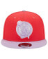 ფოტო #2 პროდუქტის Men's Red, Lavender Boston Celtics 2-Tone Color Pack 9FIFTY Snapback Hat