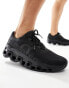 ON Cloudmonster running trainers in all black