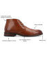 Фото #8 товара Men's Linus Tru Comfort Foam Plain Toe Lace-Up Chukka Boots