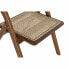 Фото #2 товара Обеденный стул DKD Home Decor Темно-коричневый ротанг Vintage вяз (45 x 45 x 79 cm)