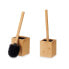 Toilet Brush Bamboo Plastic 10 x 36 x 10 cm (12 Units)
