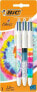 Bic Długopis 4 Colours Message Tie Dye 3szt BIC - фото #1