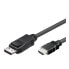 Techly ICOC-DSP-H-010 - 1 m - DisplayPort - HDMI Type A (Standard) - Male - Male - Straight