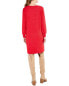 Фото #2 товара Nic+Zoe Petite Cozy Rib Dress Women's Red Pp