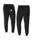 Men's NFL X Staple Black New England Patriots Embroidered Fundementals Globe Fleece Pant