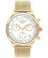 Фото #1 товара Наручные часы Gucci unisex Swiss G-Chrono XL Black Leather Strap Watch YA101203