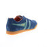 Gola Harrier Suede CMA192 Mens Blue Suede Lace Up Lifestyle Sneakers Shoes 8 - фото #8