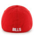 Фото #2 товара Men's Red Distressed Buffalo Bills Gridiron Classics Franchise Legacy Fitted Hat