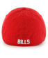 ფოტო #2 პროდუქტის Men's Red Distressed Buffalo Bills Gridiron Classics Franchise Legacy Fitted Hat