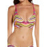 Фото #1 товара BECCA Farah Jessica 285224 Reversible Bikini Rope Ties Top Multi Size Medium