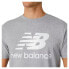 Фото #6 товара NEW BALANCE Essentials Stacked Logo Short Sleeve T-Shirt