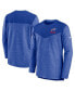 Фото #1 товара Men's Royal Buffalo Bills Sideline Lockup Performance Quarter-zip Jacket