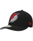 Фото #2 товара Men's Black Portland Trail Blazers Team Low Profile 59FIFTY Fitted Hat