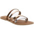 Фото #2 товара BEACH by Matisse Summertime Metallic Slide Womens Size 6 M Casual Sandals SUMME