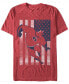 Disney Pixar Men's The Incredibles American Flag Short Sleeve T-Shirt