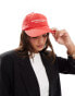 Фото #1 товара ASOS Weekend Collective cap with logo in washed red