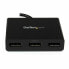 USB Hub Startech MSTDP123DP Black